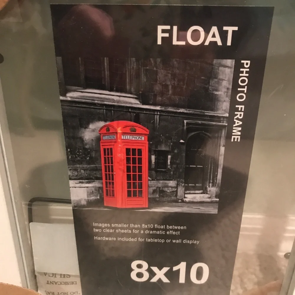 HARD TO FIND IKEA White Float Photo Frame | 8 X 10 | New Unopened